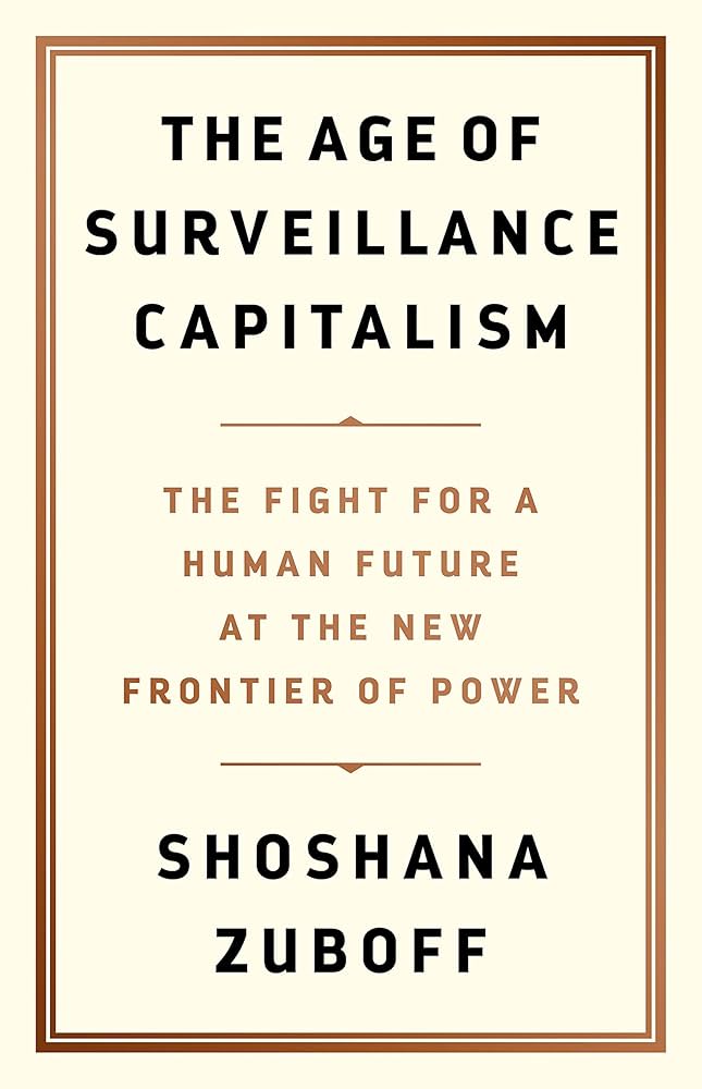 Book image - The age of Surveillance capitalism