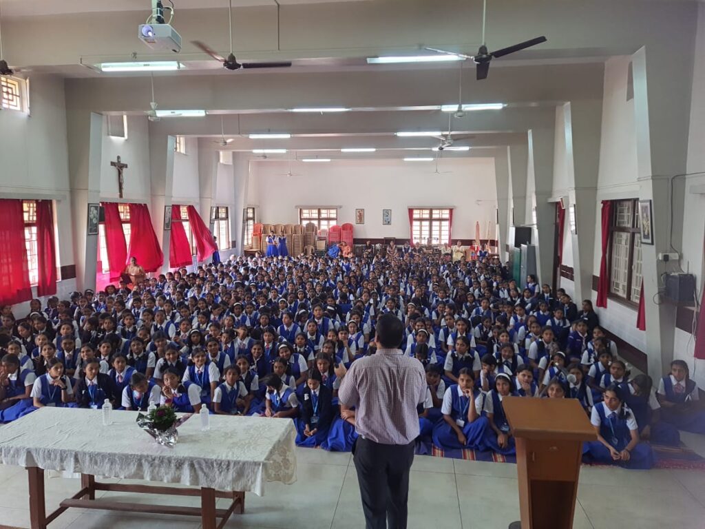 Photo of Cyber security awareness workshop at St Joseph's Convent School, Belagavi